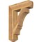 Ekena Millwork Balboa Craftsman Rough Sawn Bracket, Western Red Cedar, 6"W x 26"D x 34"H BKT06X26X34BOA04RWR - alternate 1